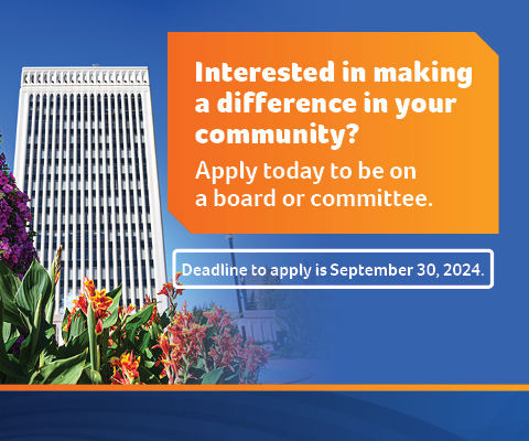 Apply today to be on a board or committee