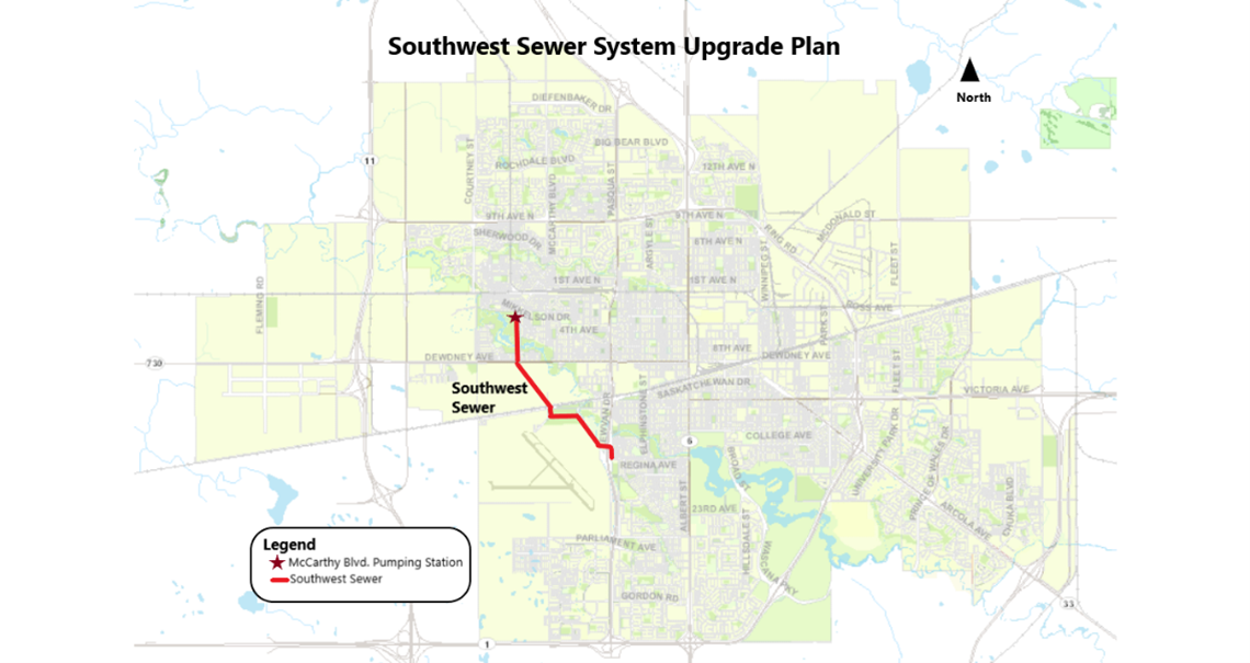 Southwest Sewer System Upgrade Plan