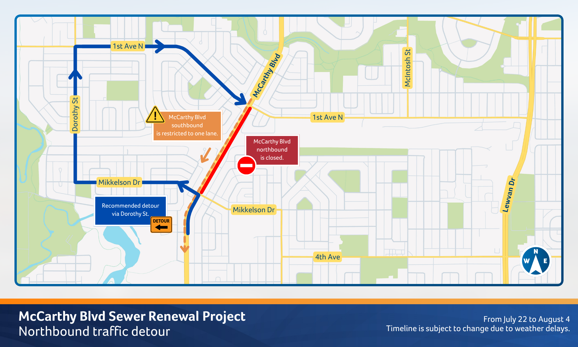 McCarthy Blvd Detour v3 x2 McCarthy Blvd Detour v3 x2